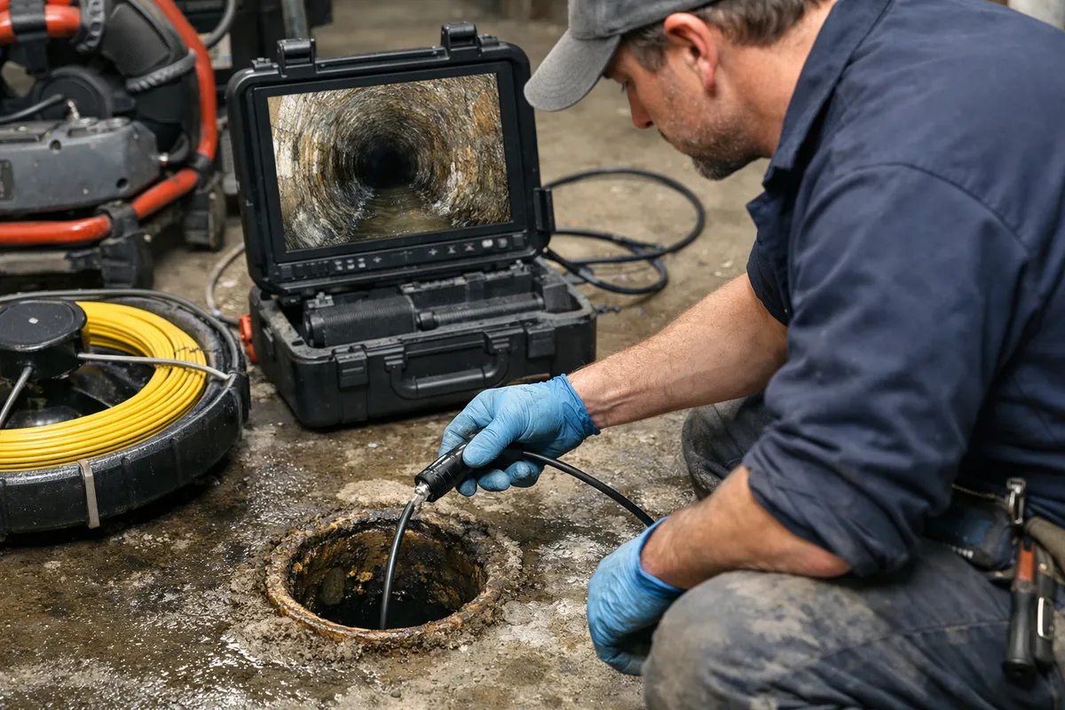 Inspection caméra canalisations : quand et pourquoi ?