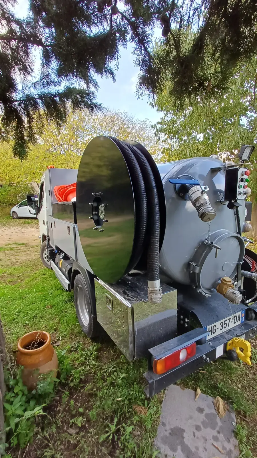 Notre intervention pompage pluvial à Gréasque - HL Débouchage