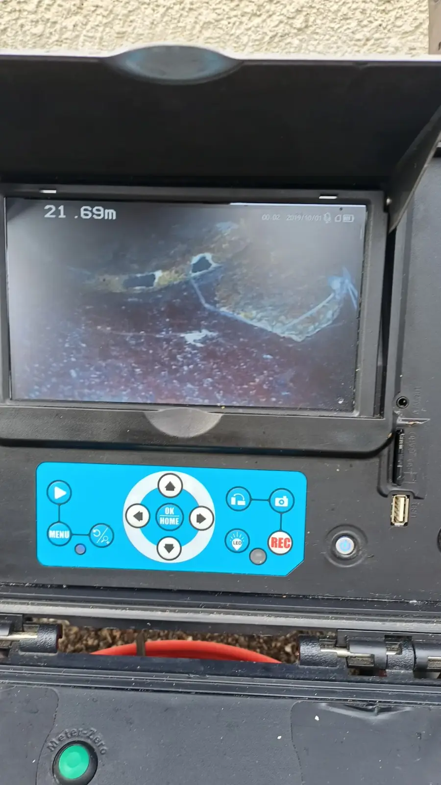 Contrôle de casse, affaissement ou contre-pente