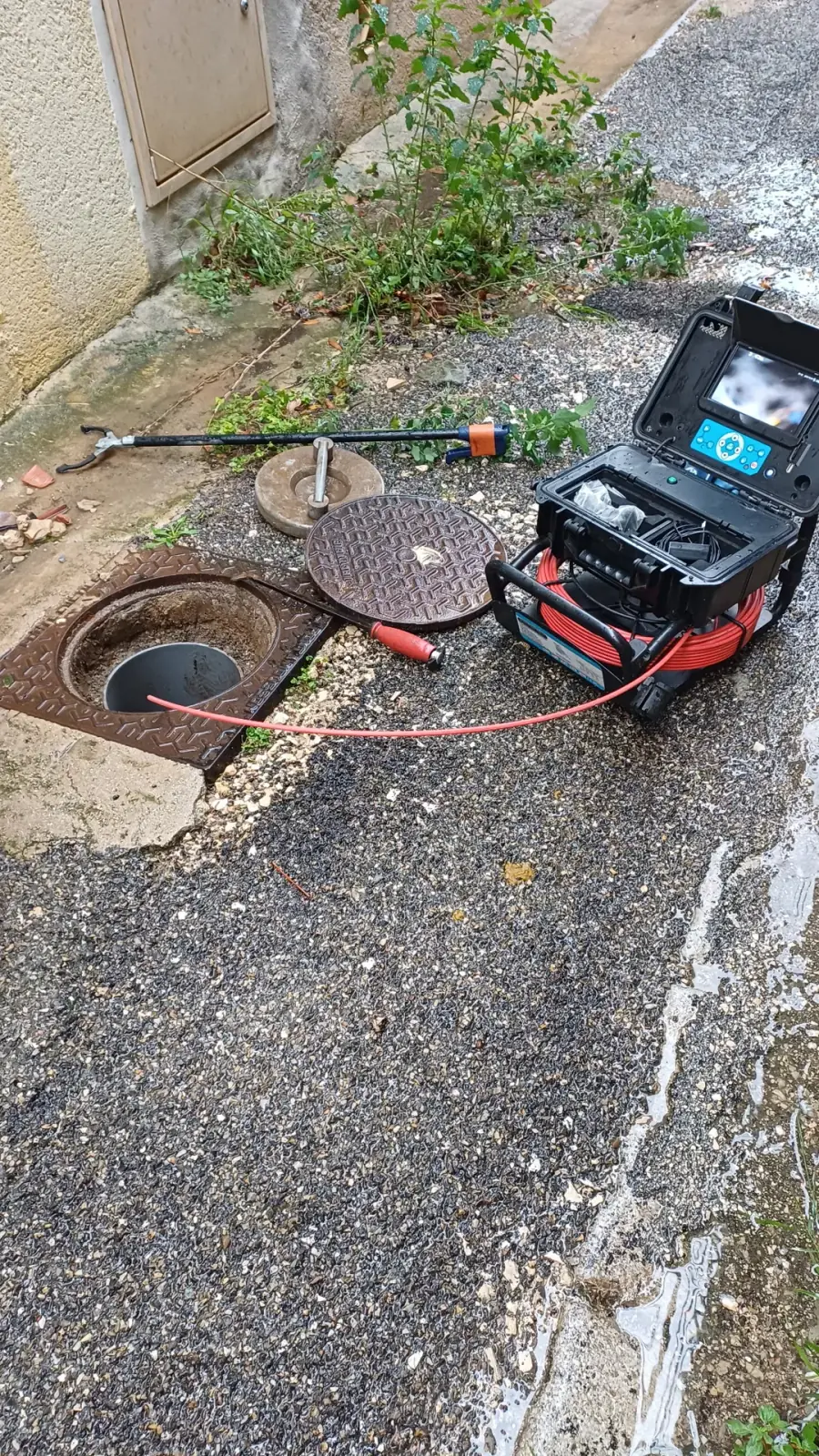 Inspection par caméra vidéo