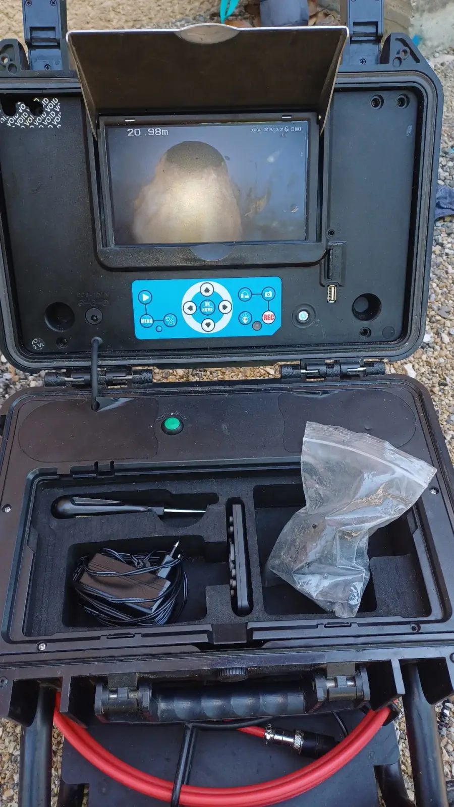 Inspection de canalisation par caméra vidéo à Vitrolles (regard d’assainissement)